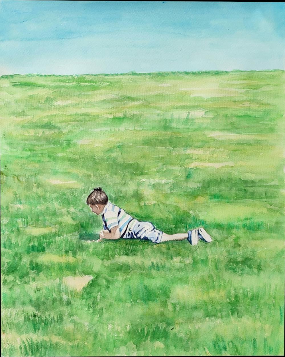 Artist-Rendered Painting