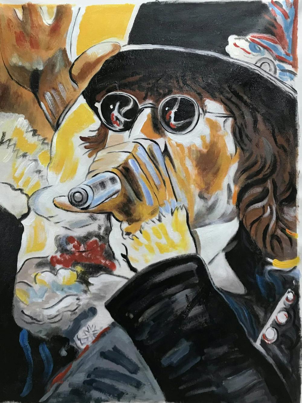 Artist-Rendered Painting