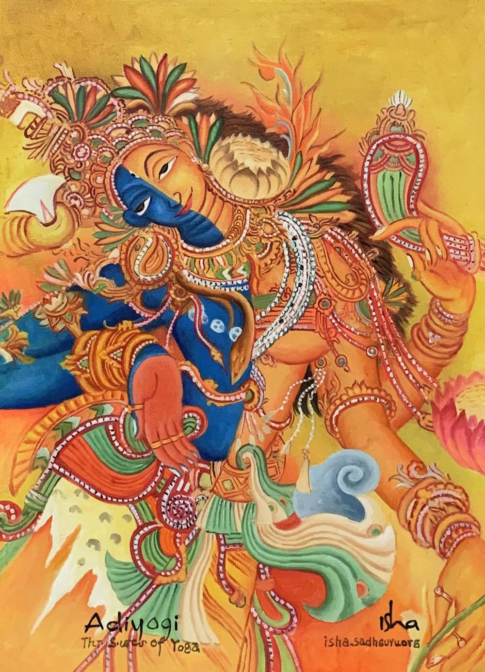 Artist-Rendered Painting