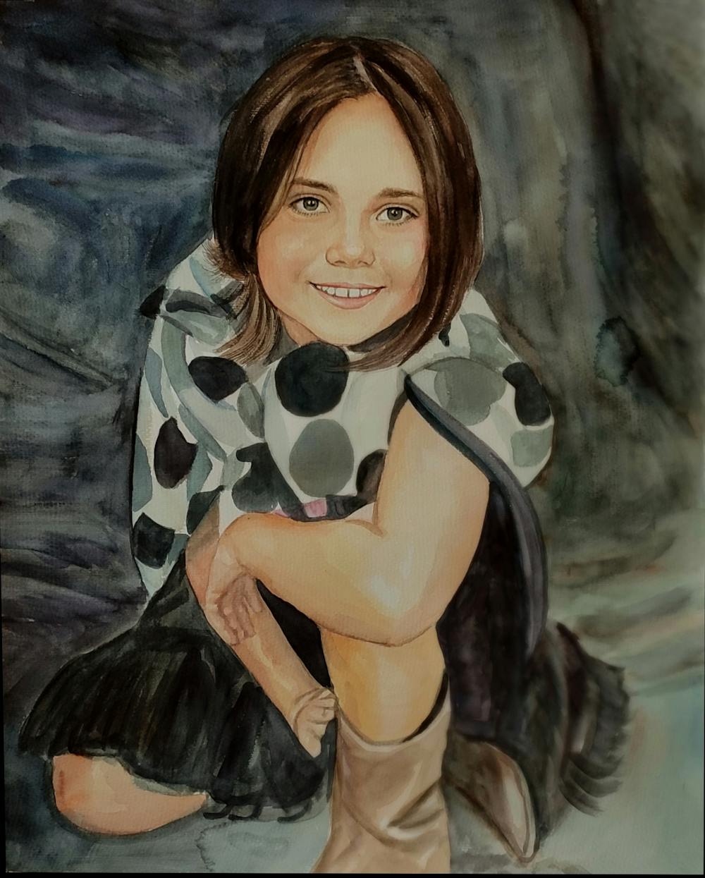 Artist-Rendered Painting