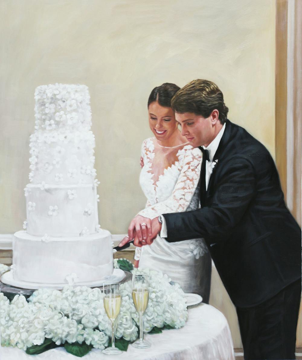 Artist-Rendered Painting