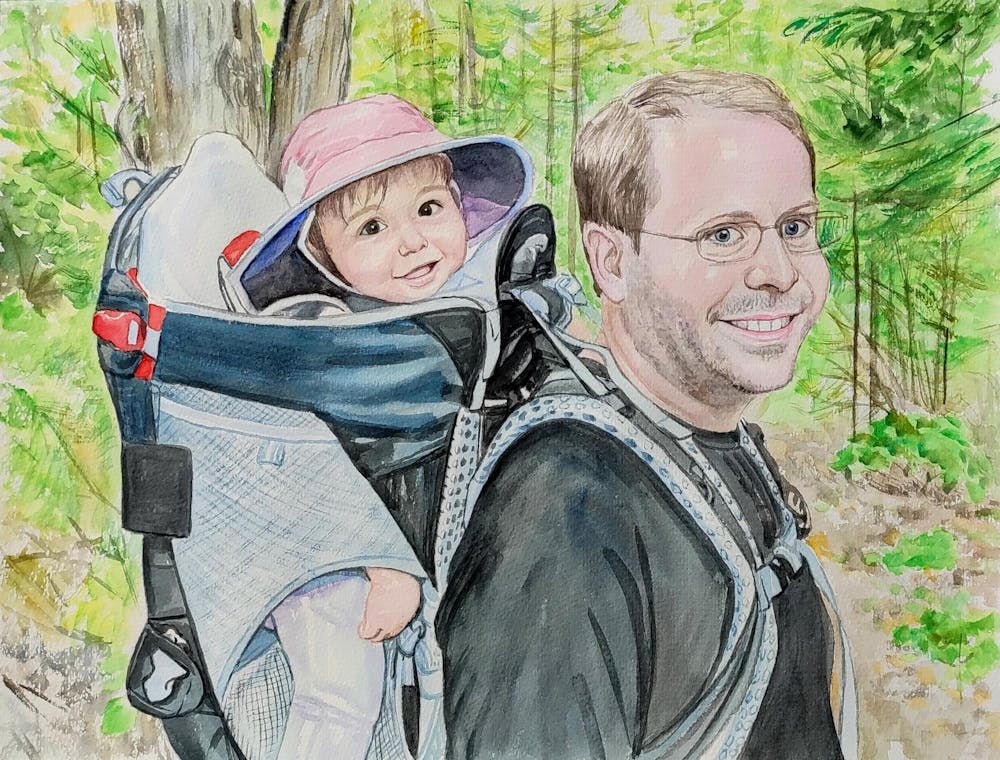 Artist-Rendered Painting