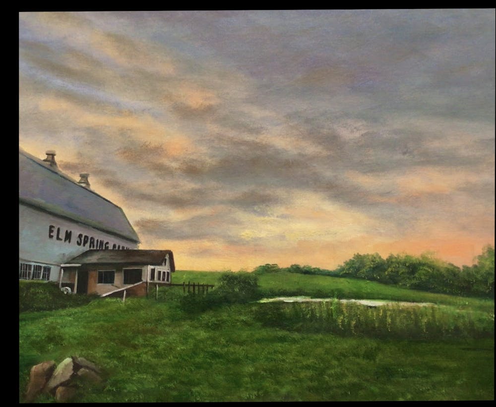 Artist-Rendered Painting