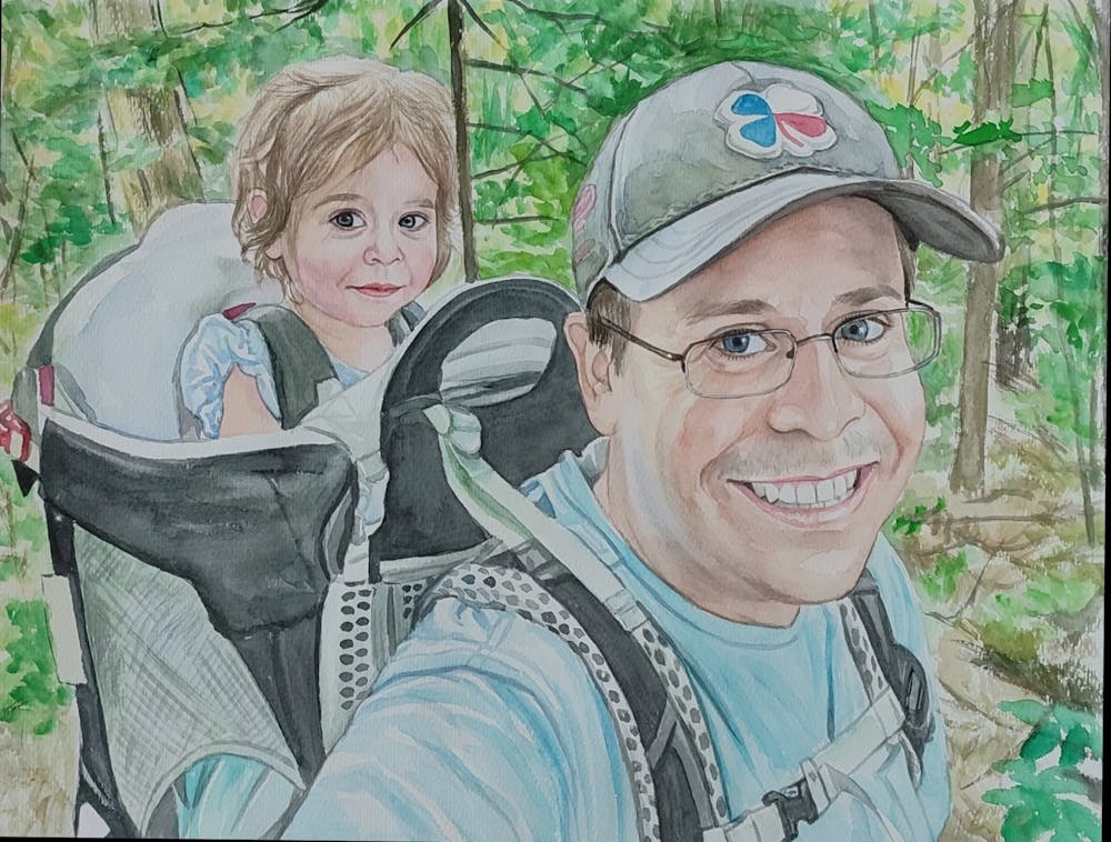 Artist-Rendered Painting