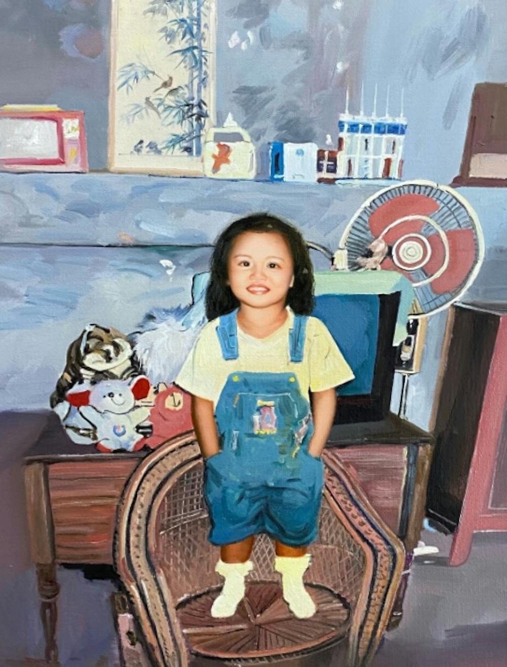 Artist-Rendered Painting