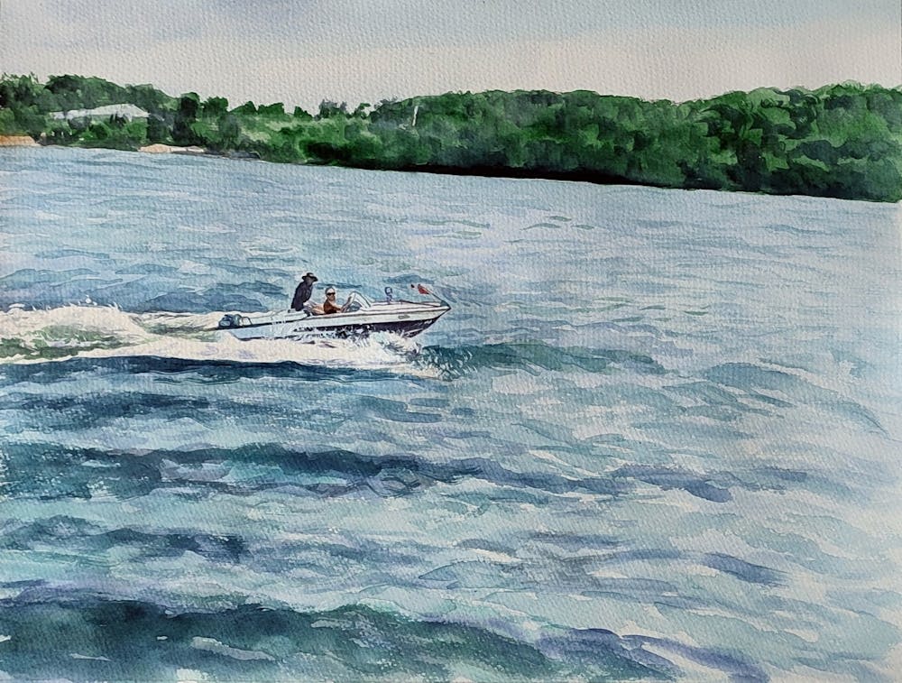 Artist-Rendered Painting