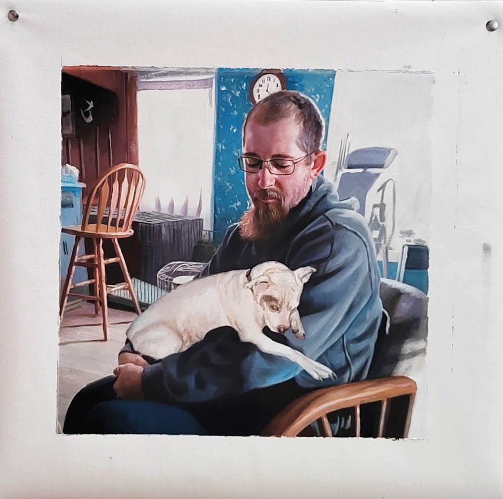 Artist-Rendered Painting