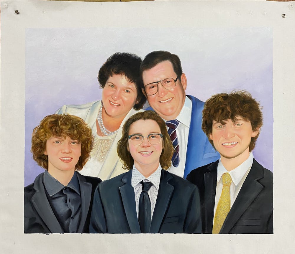 Artist-Rendered Painting