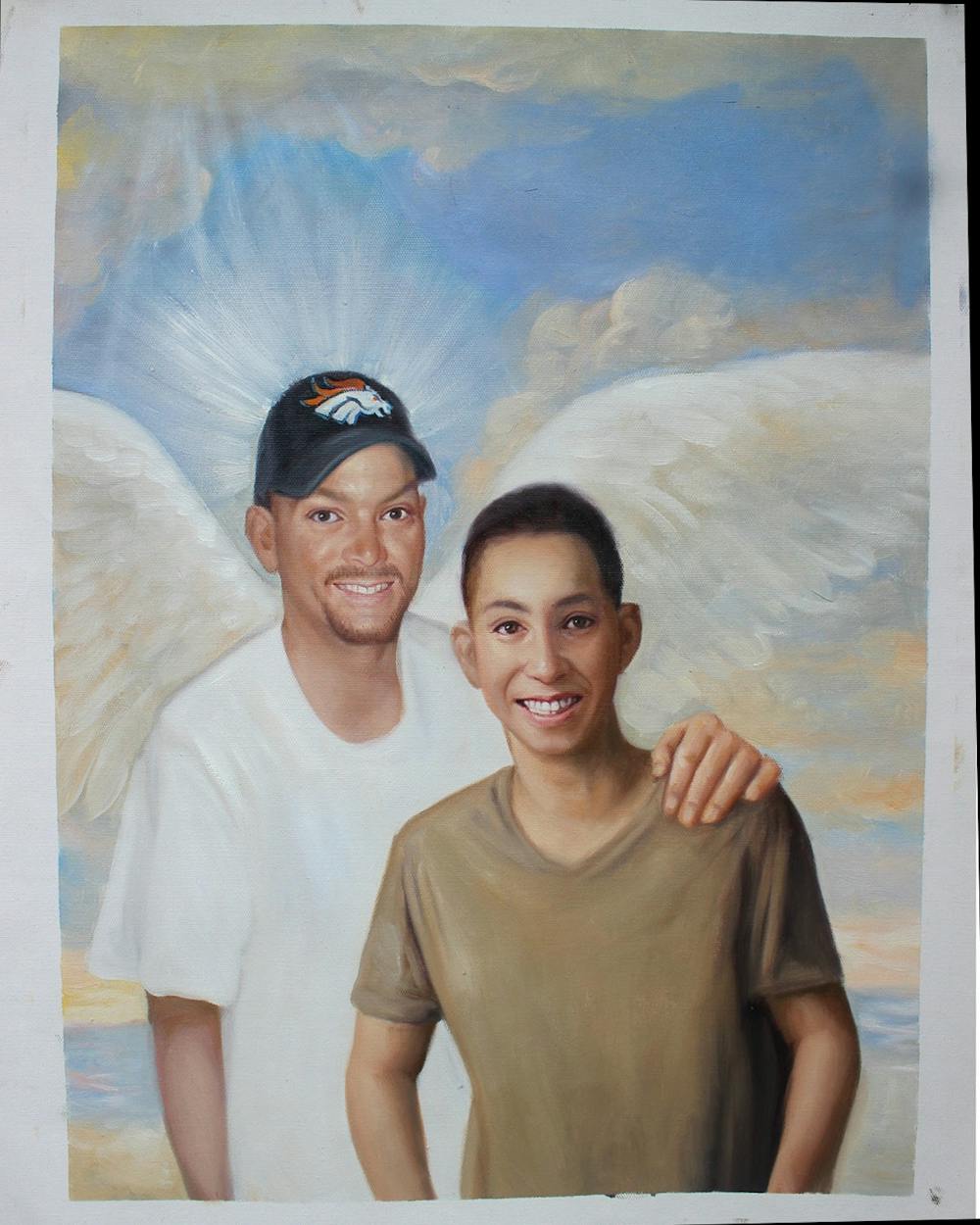 Artist-Rendered Painting