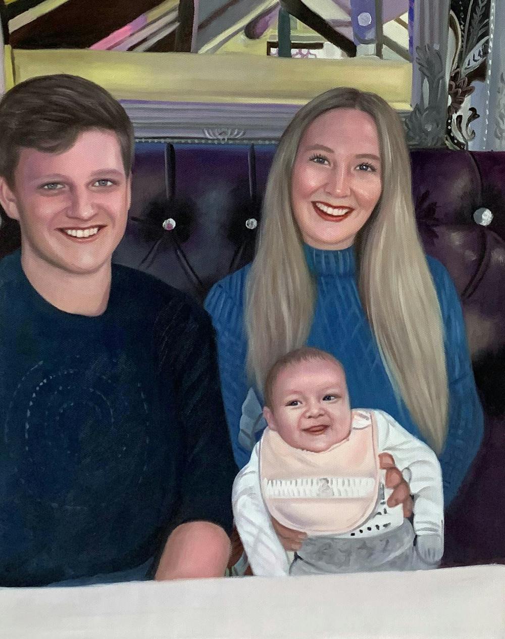 Artist-Rendered Painting