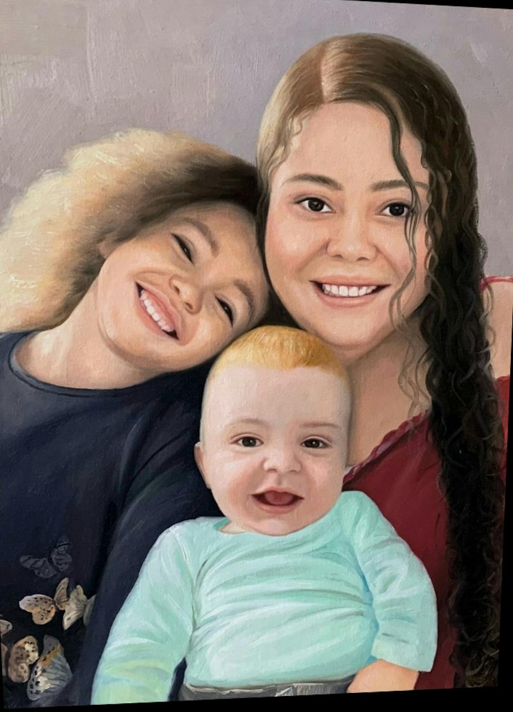 Artist-Rendered Painting