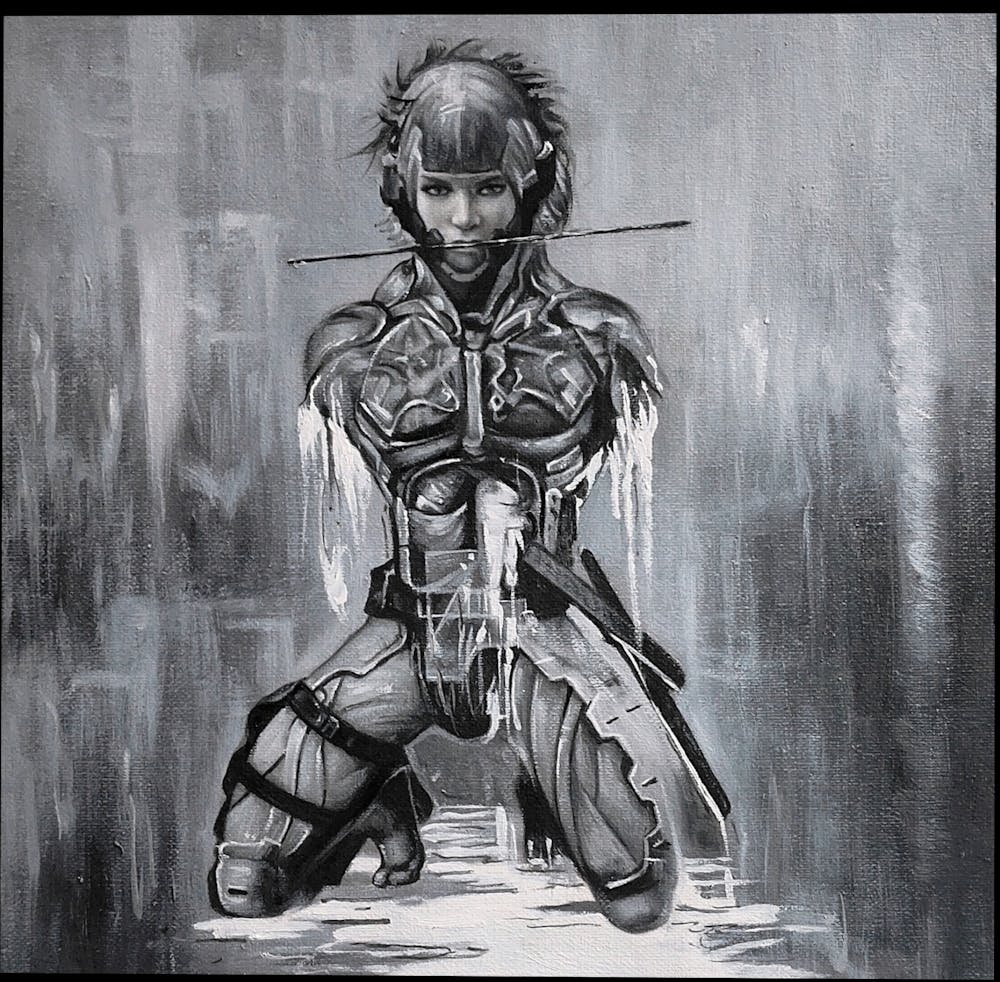 Artist-Rendered Painting