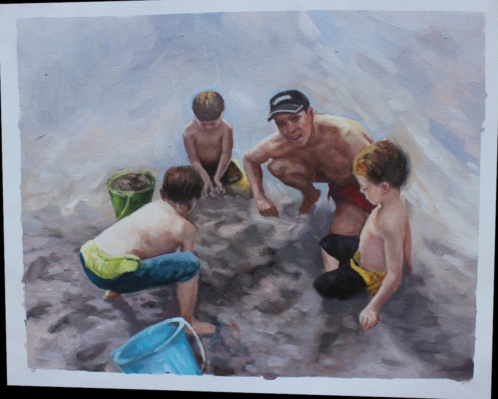 Artist-Rendered Painting