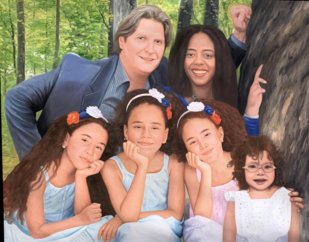 Artist-Rendered Painting