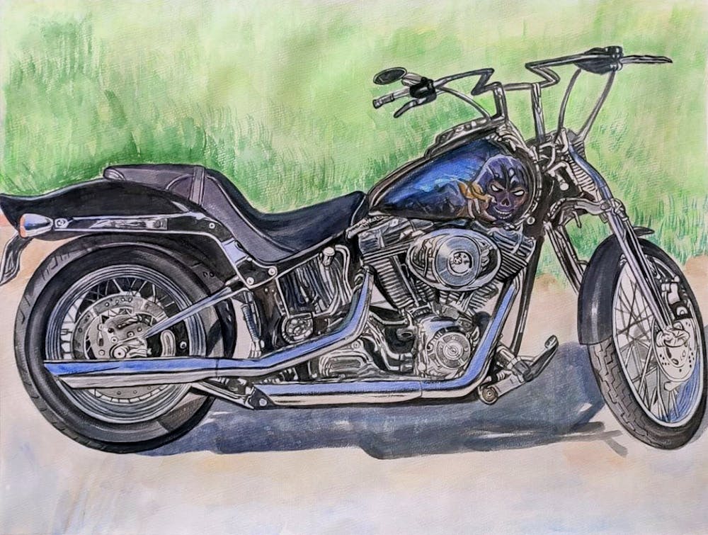 Artist-Rendered Painting