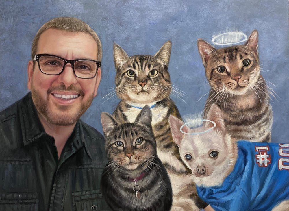 Artist-Rendered Painting