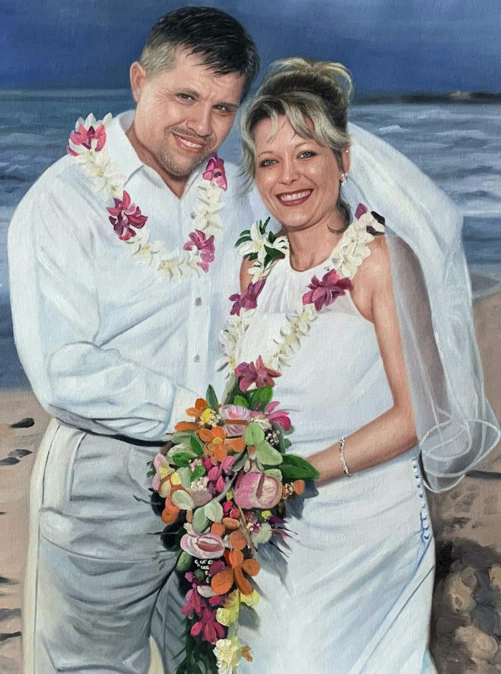 Artist-Rendered Painting