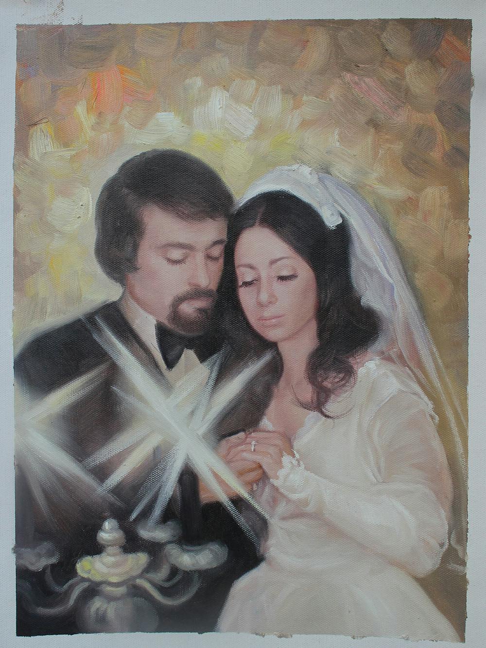 Artist-Rendered Painting