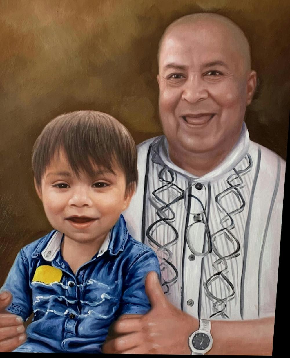 Artist-Rendered Painting