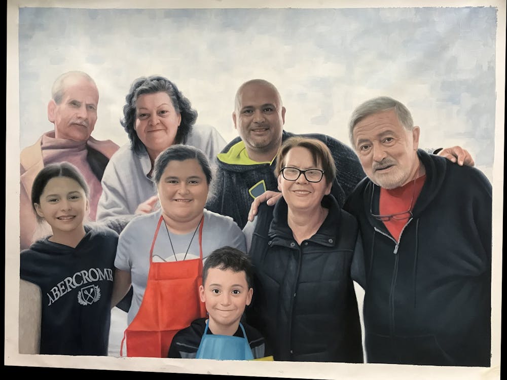 Artist-Rendered Painting