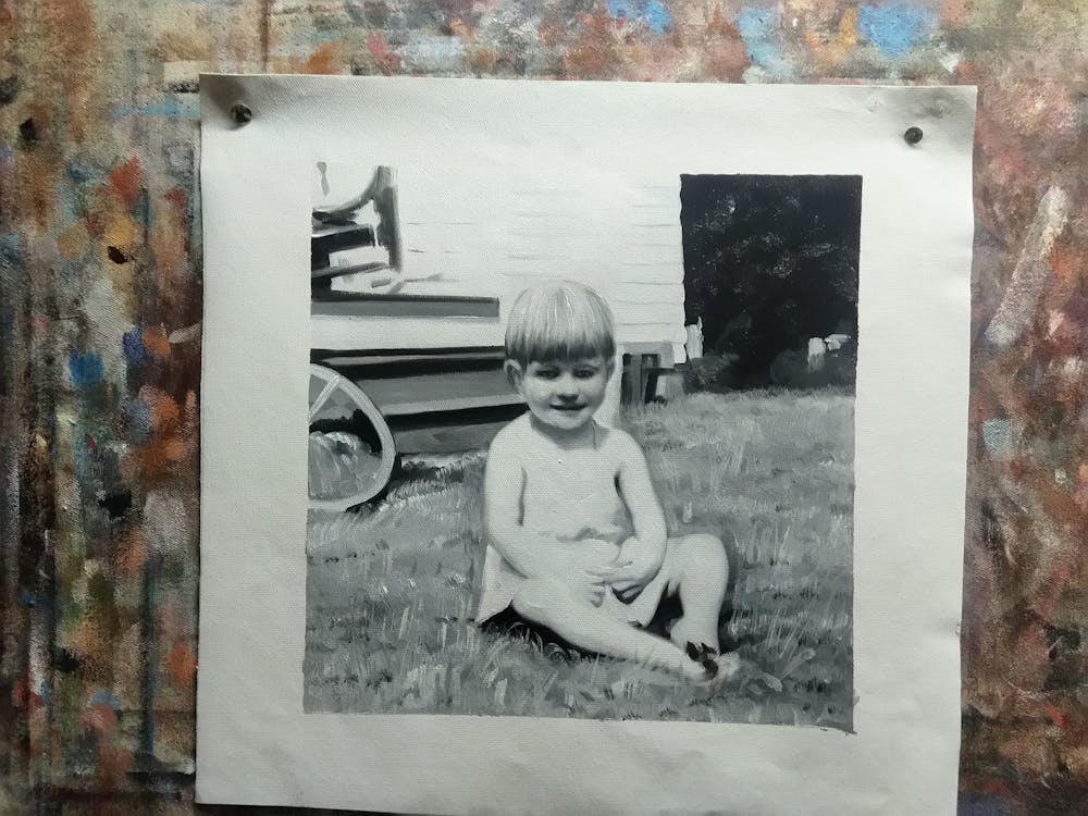 Artist-Rendered Painting