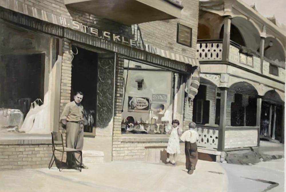 Artist-Rendered Painting