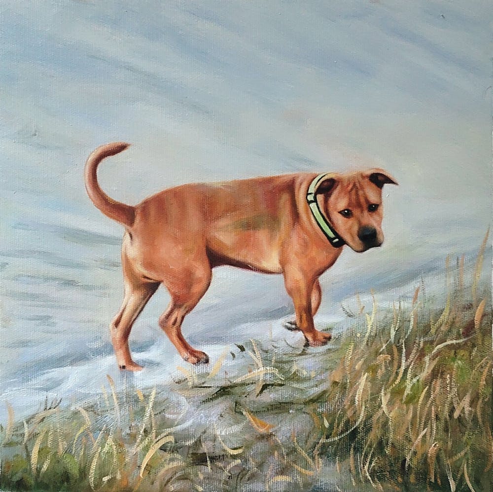 Artist-Rendered Painting