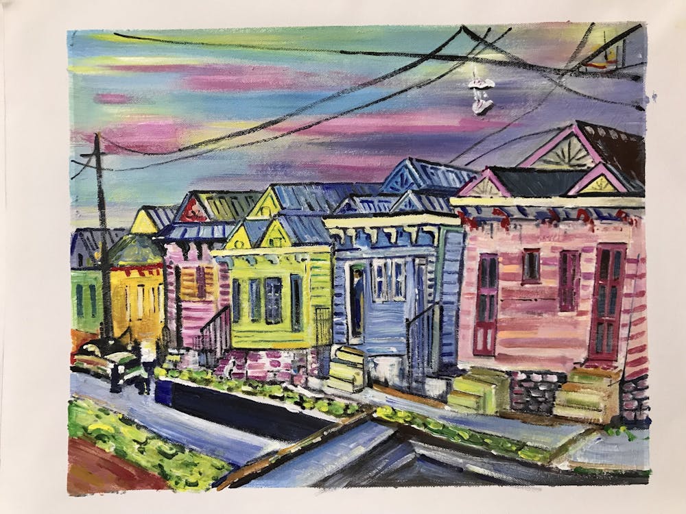 Artist-Rendered Painting