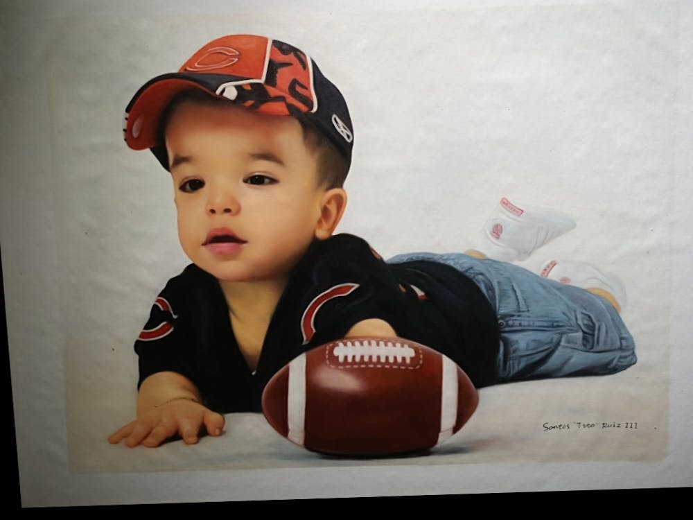 Artist-Rendered Painting