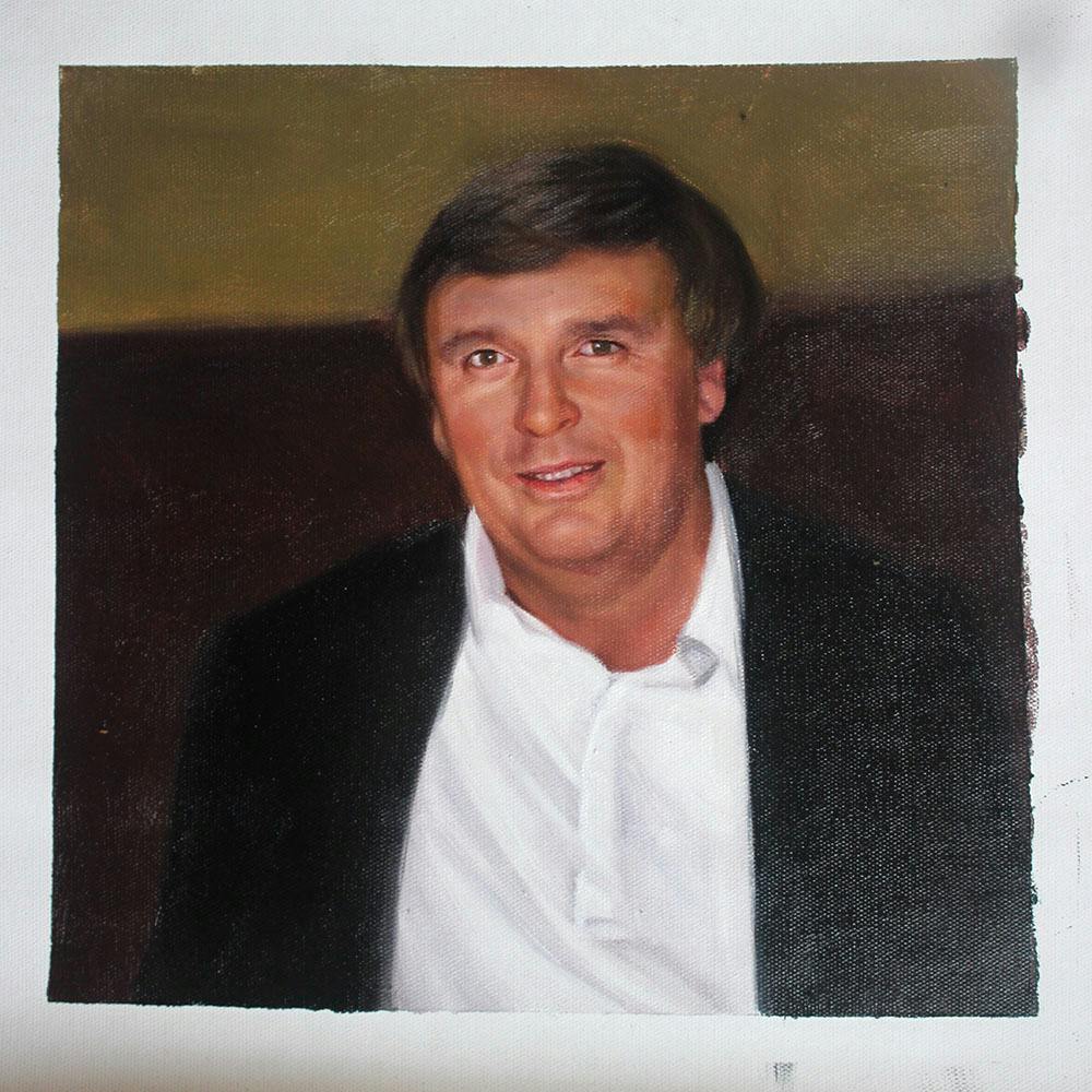 Artist-Rendered Painting