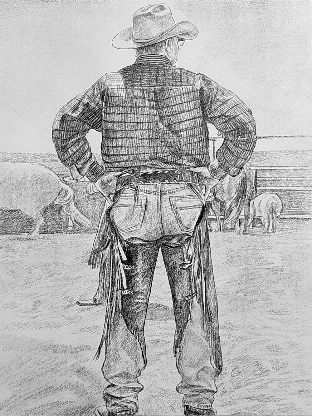 Artist-Rendered Painting