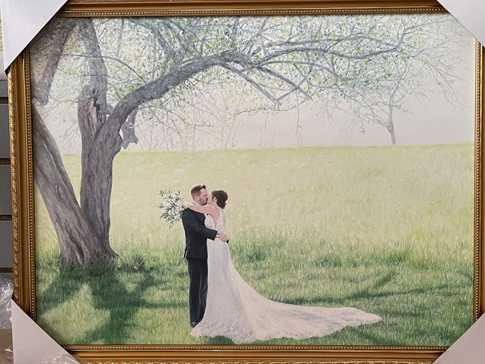 Artist-Rendered Painting