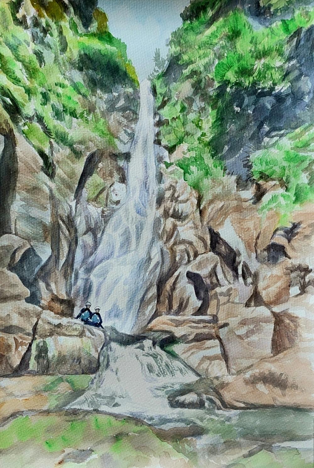 Artist-Rendered Painting