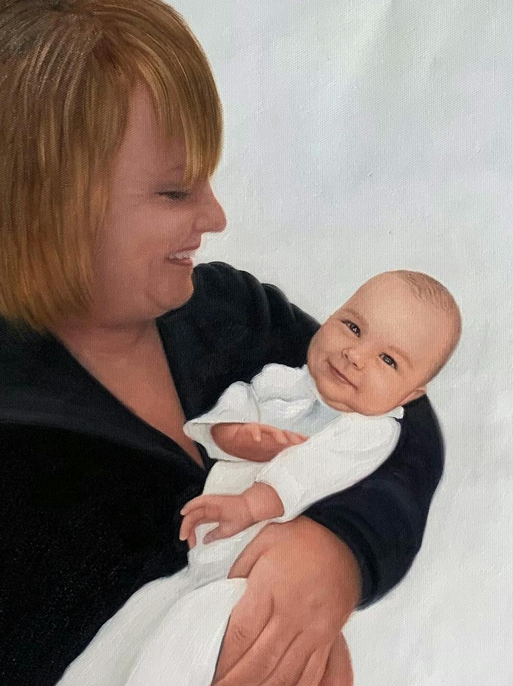 Artist-Rendered Painting