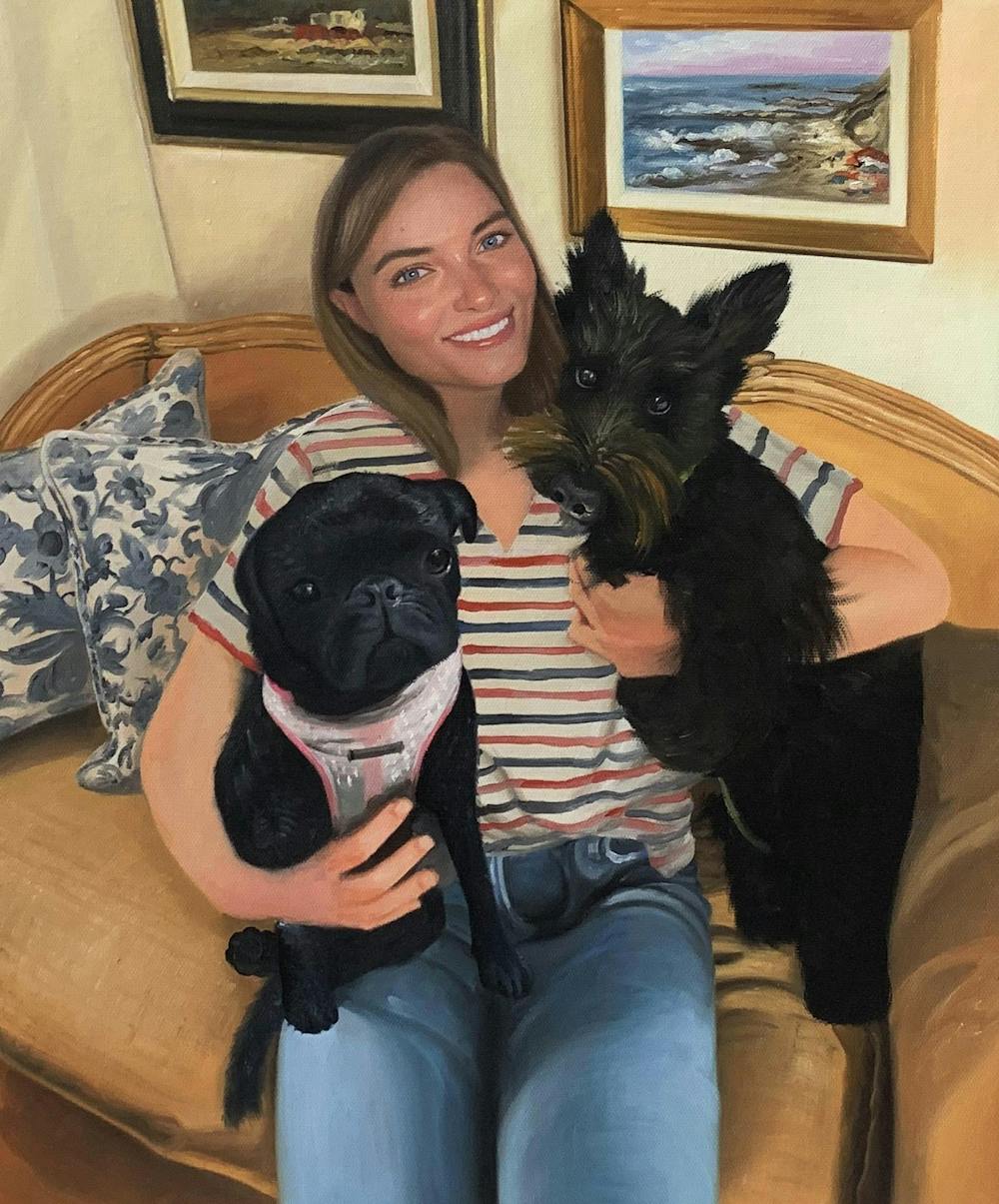 Artist-Rendered Painting