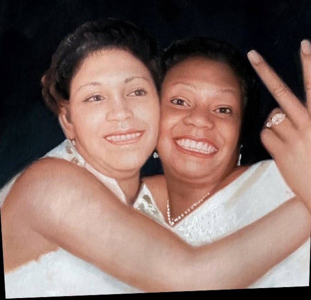 Artist-Rendered Painting