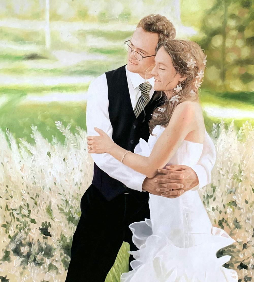 Artist-Rendered Painting