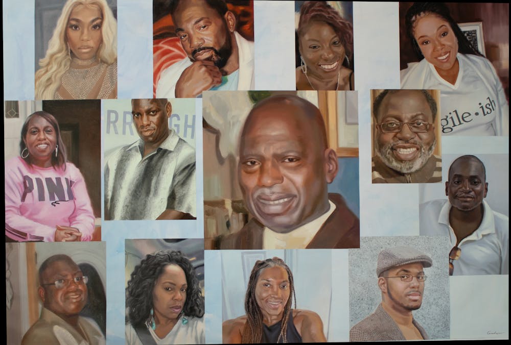 Artist-Rendered Painting