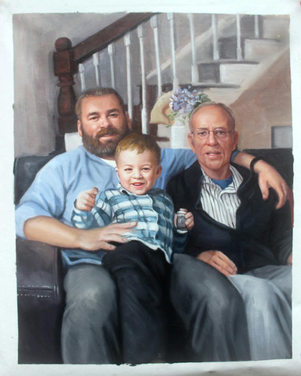 Artist-Rendered Painting