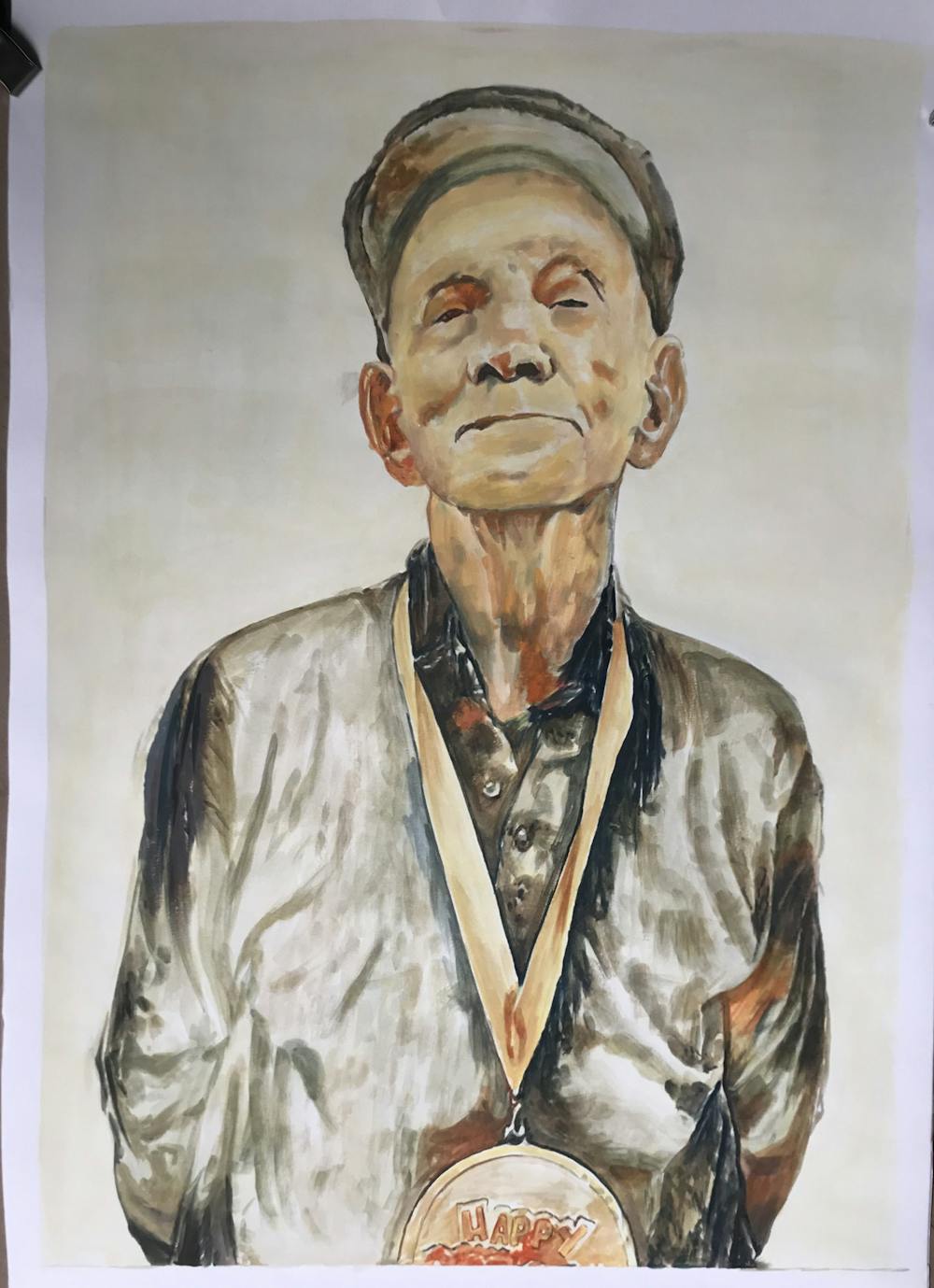 Artist-Rendered Painting