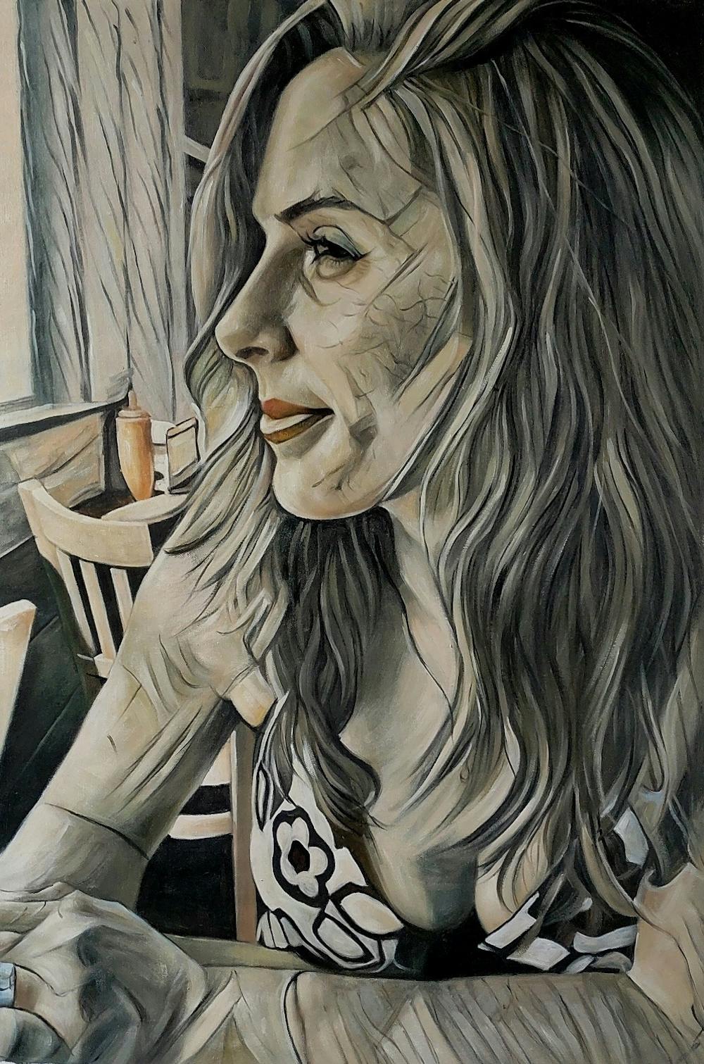 Artist-Rendered Painting