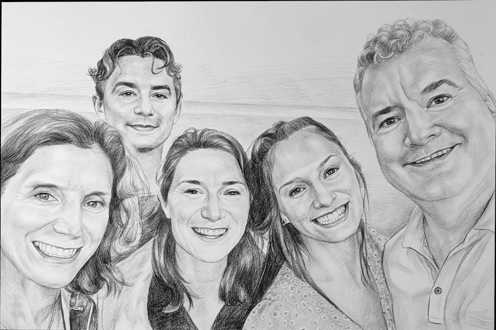 Artist-Rendered Painting