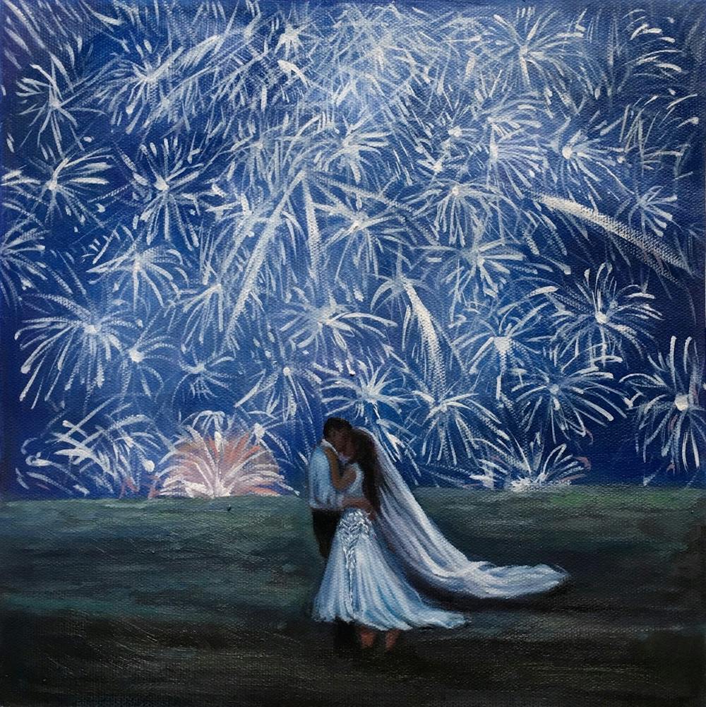 Artist-Rendered Painting