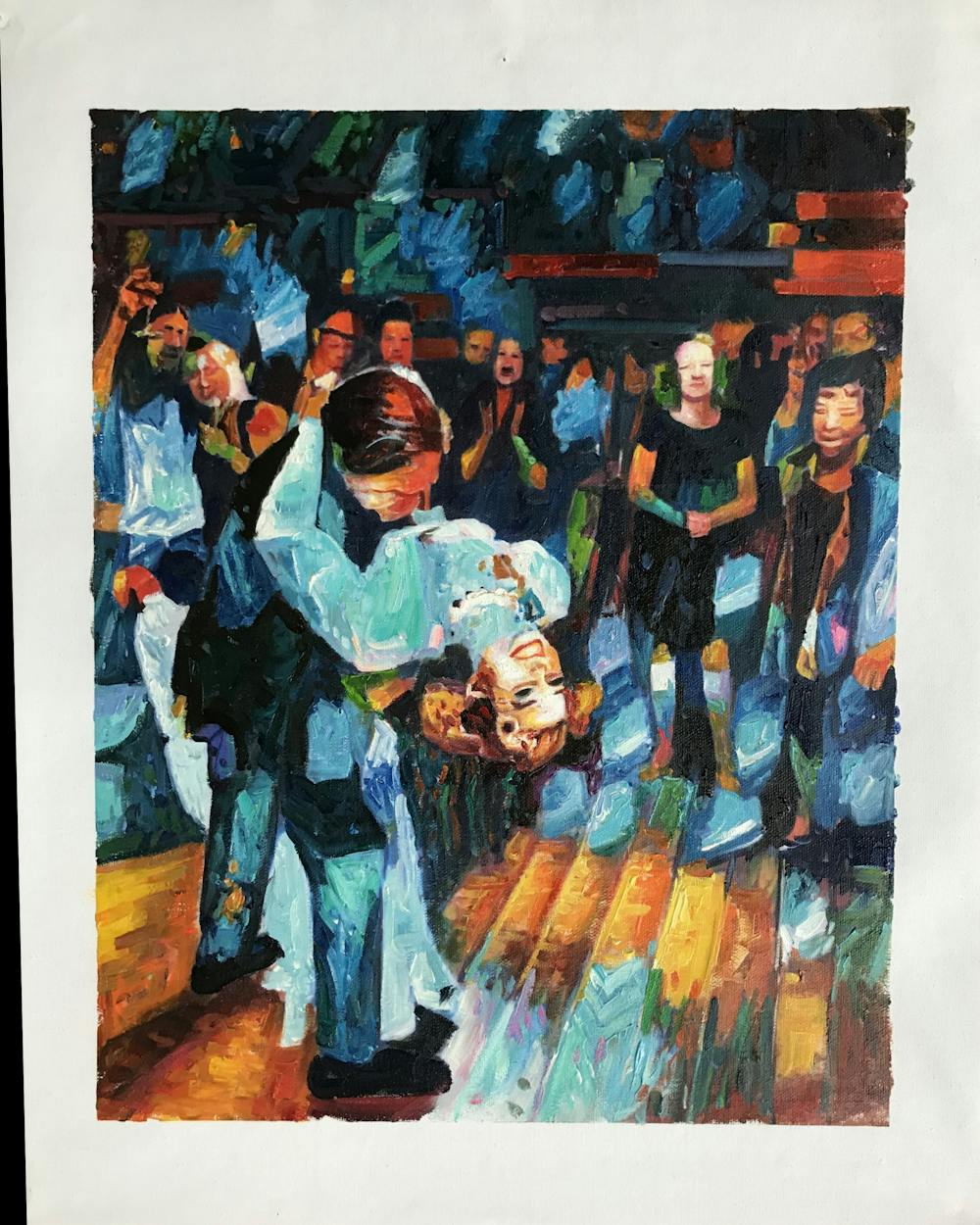 Artist-Rendered Painting