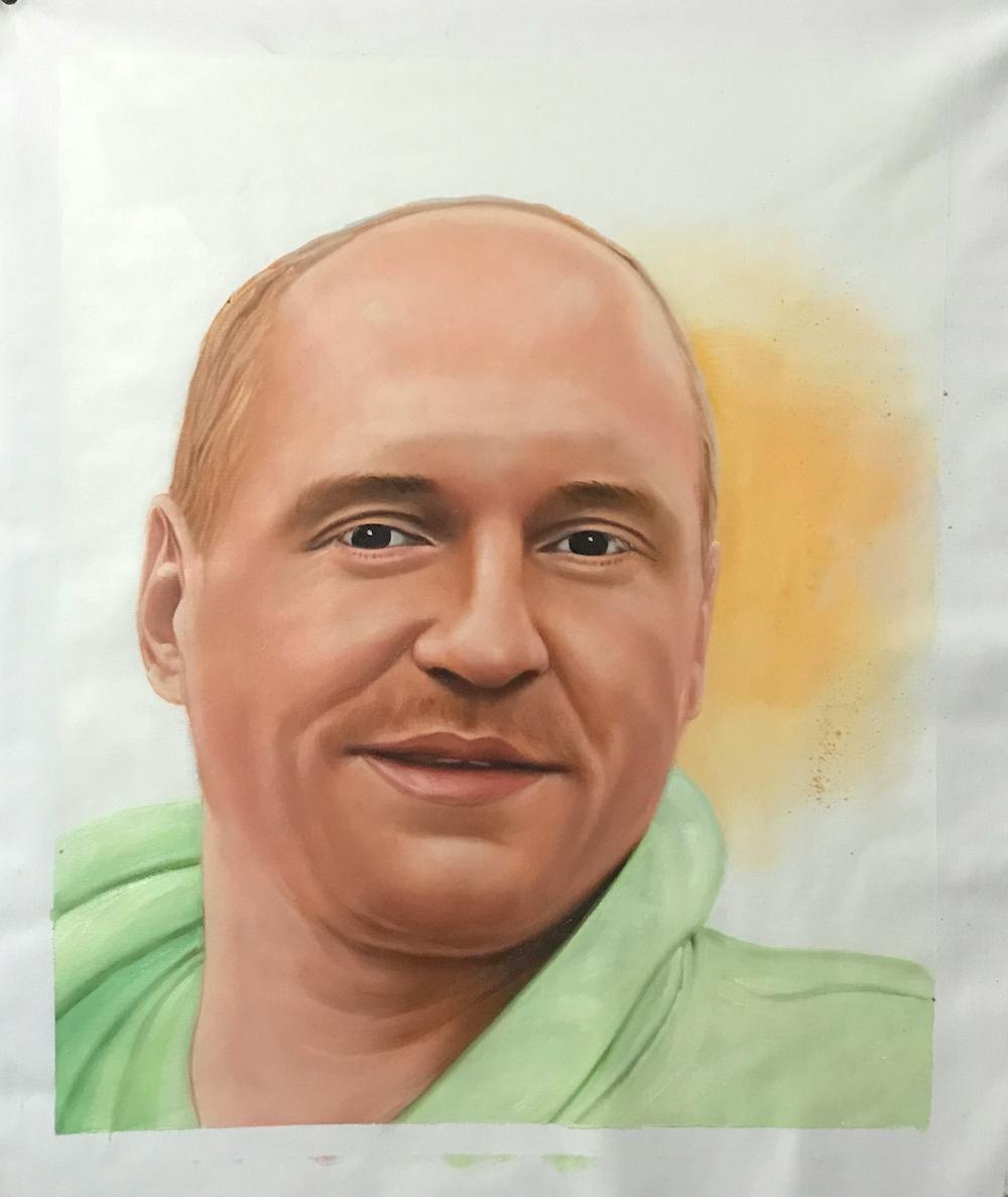 Artist-Rendered Painting