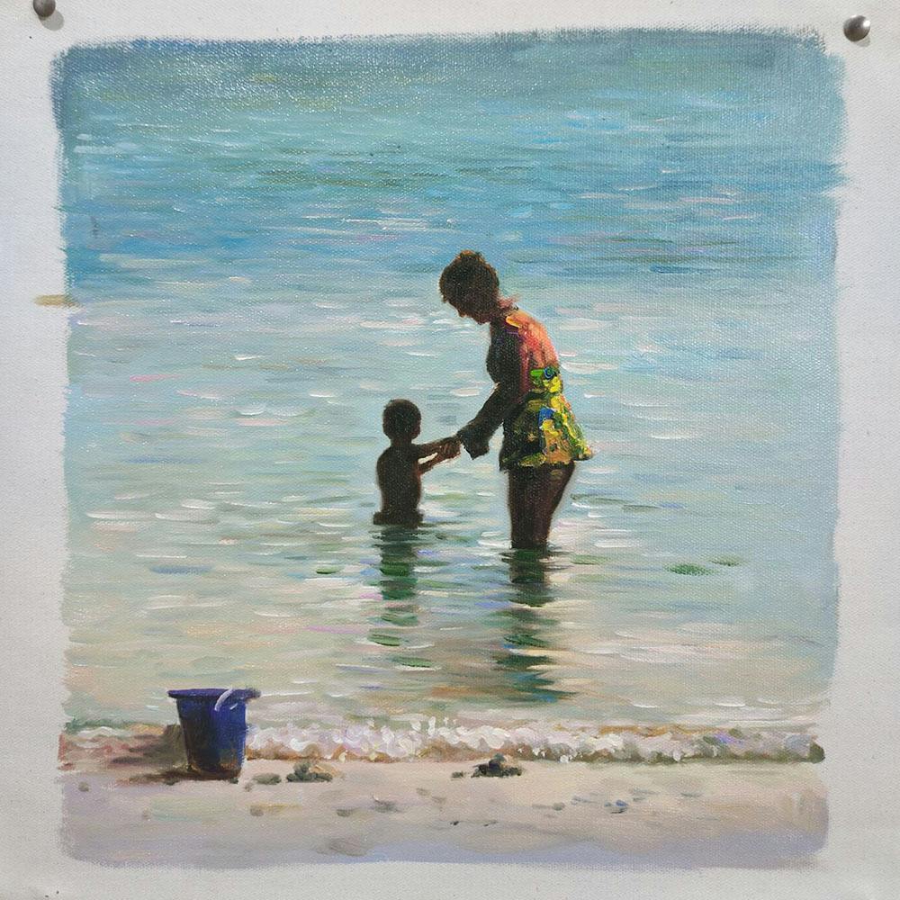 Artist-Rendered Painting