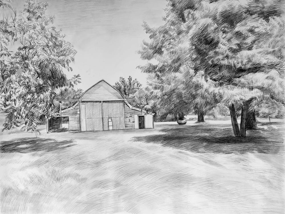 Artist-Rendered Painting