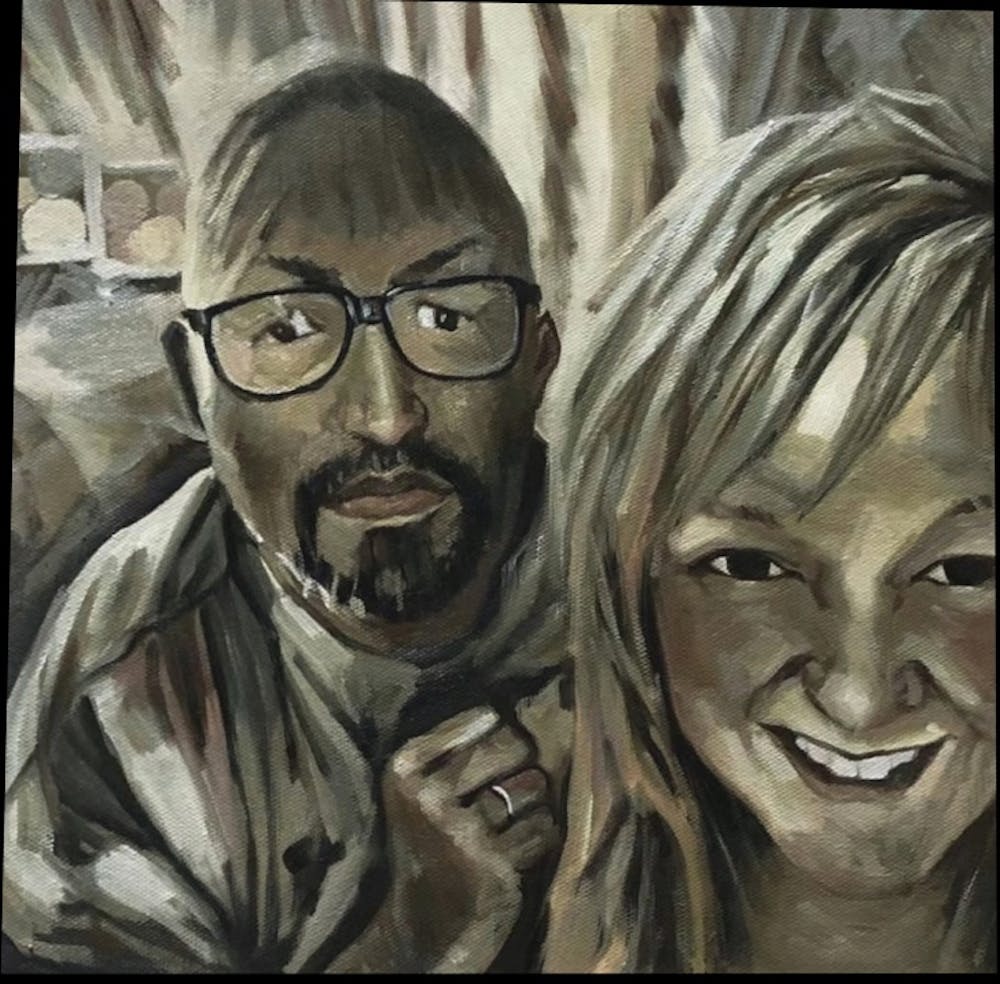 Artist-Rendered Painting