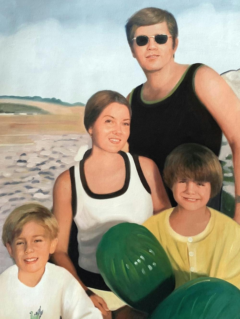 Artist-Rendered Painting