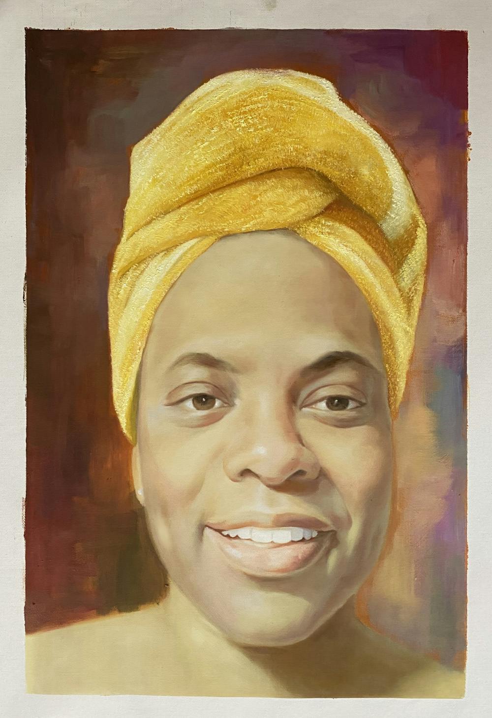 Artist-Rendered Painting